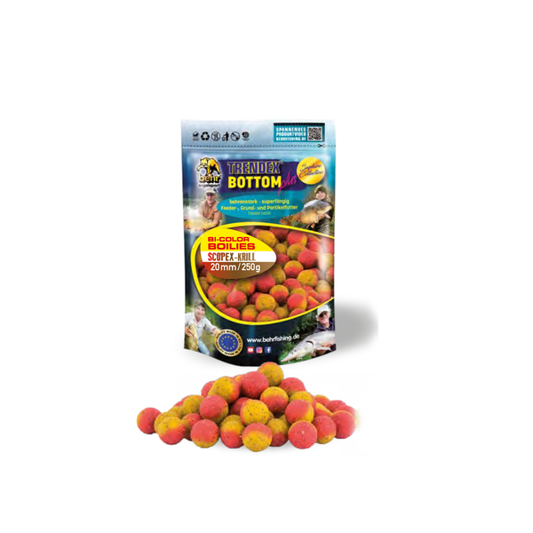 Bouillettes Bicolores Behr Trendex Scopex-Krill (250g)