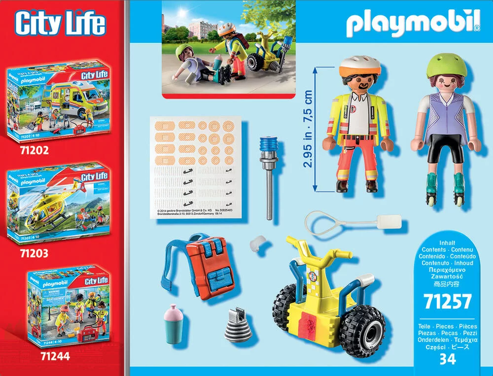 CITY LIFE - SECOURISTE AVEC GYROPODE - 71257