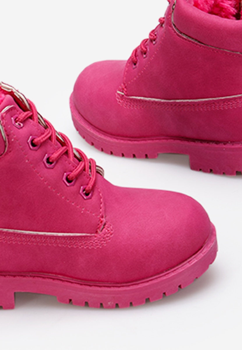 Bottines filles fuchsia Miranda B