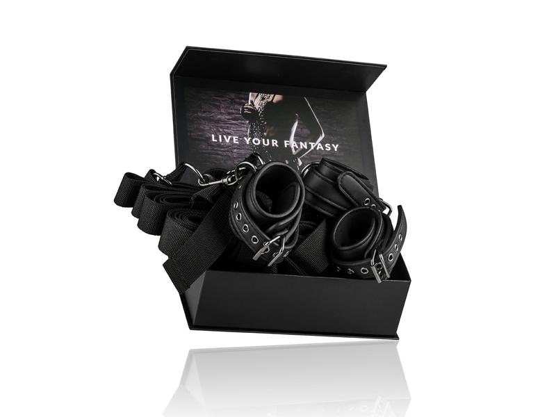 Easytoys Fetish Collection Under Mattress Restraint Set Sch Stabiles Bondage-Set
