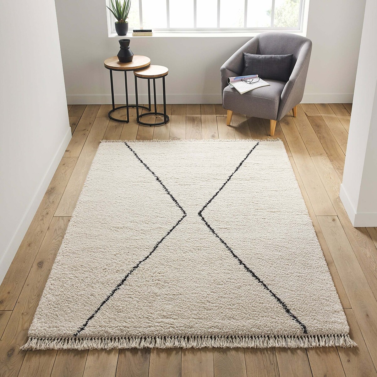 LA REDOUTE INTERIEURS<br>Tapete estilo berbere XL, Luna