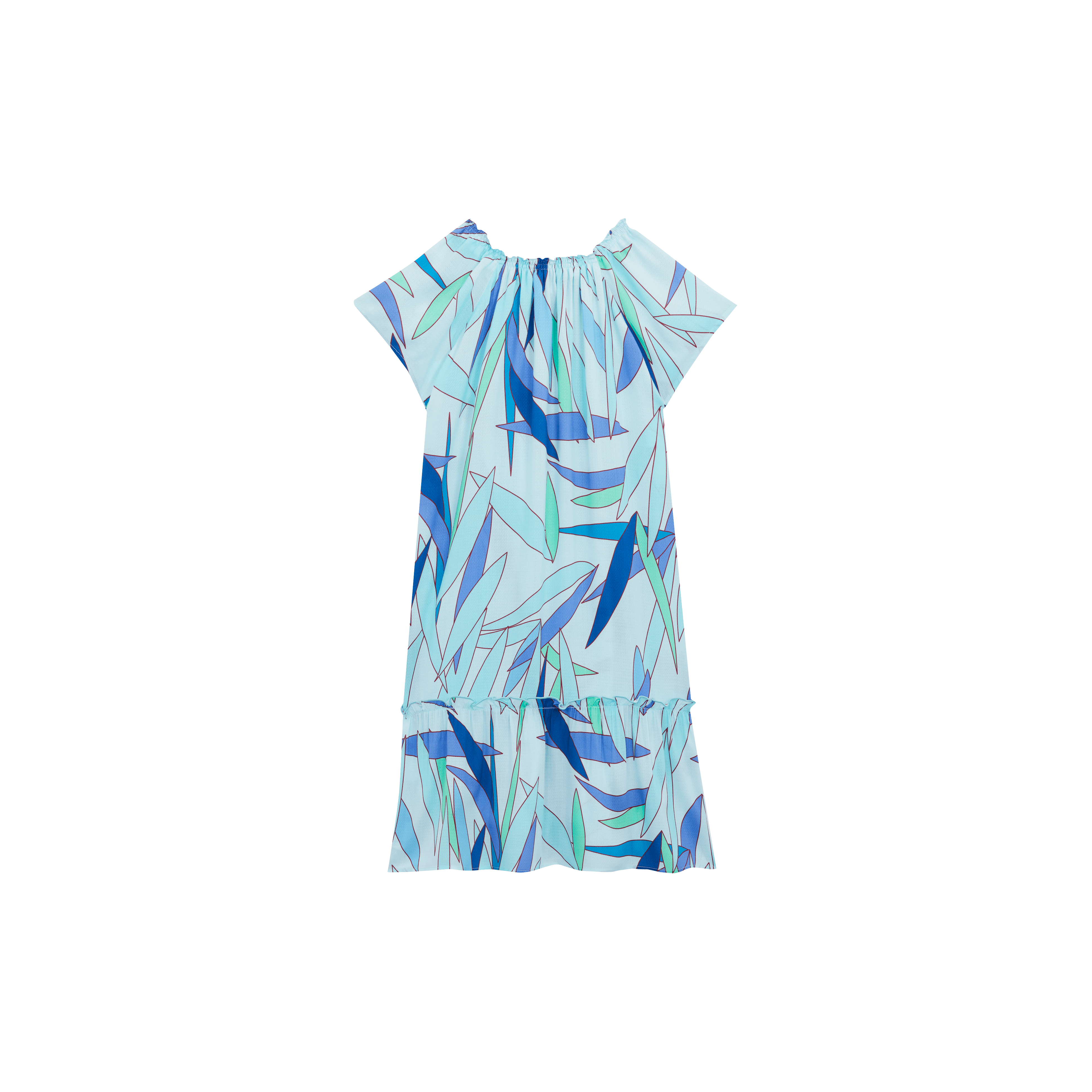 Robe en voile de coton fille Madrague