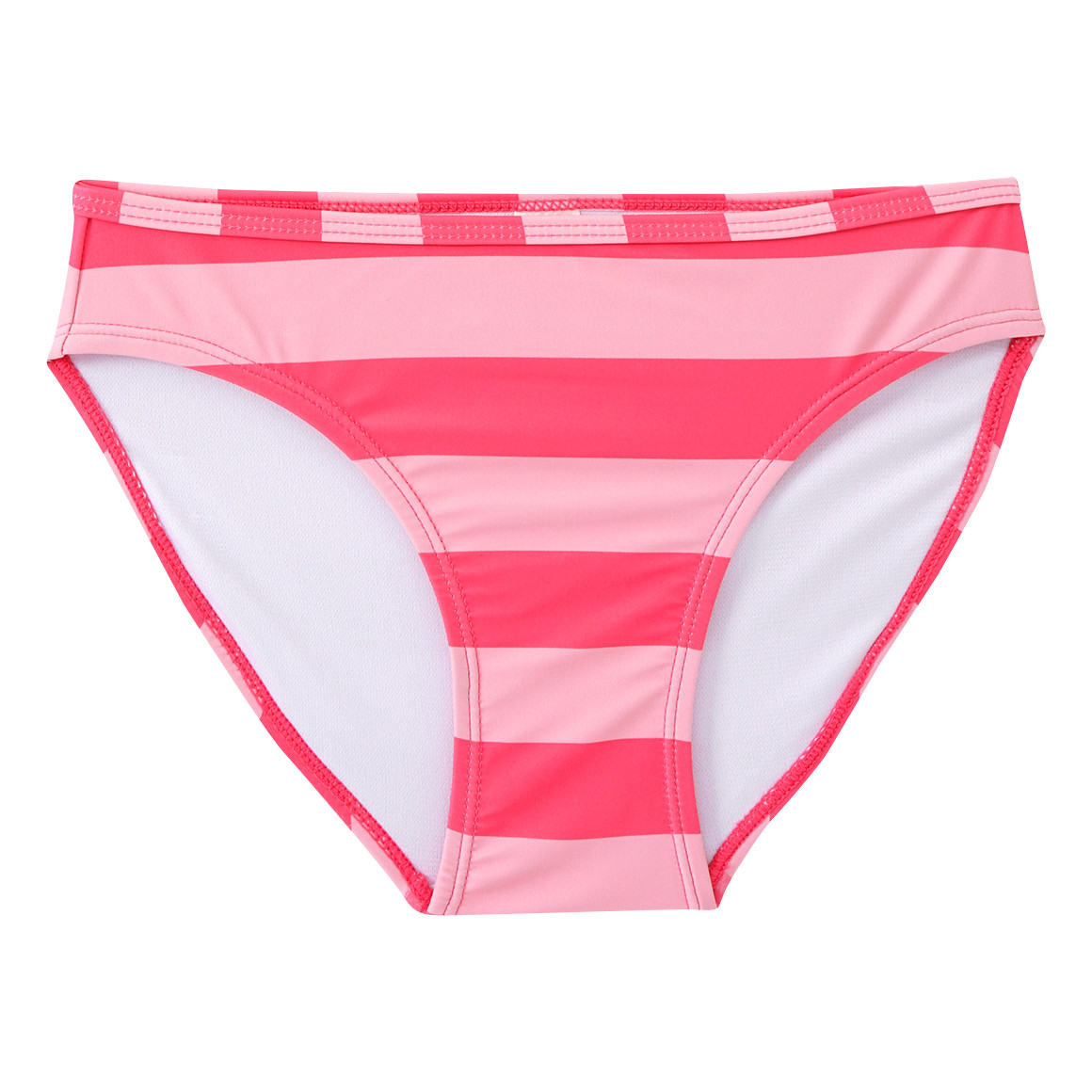 Famy Mädchen Bikini mit Streifen pink / rosa