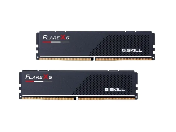G.Skill Flare X5 - DDR5 - sæt - 64 GB: 2 x 32 GB - DIMM 288-PIN lav profil - 3000 MHz / PC5-24000 - CL30 - 1.4 V - ikke bufferet - on-die ECC - mat sort