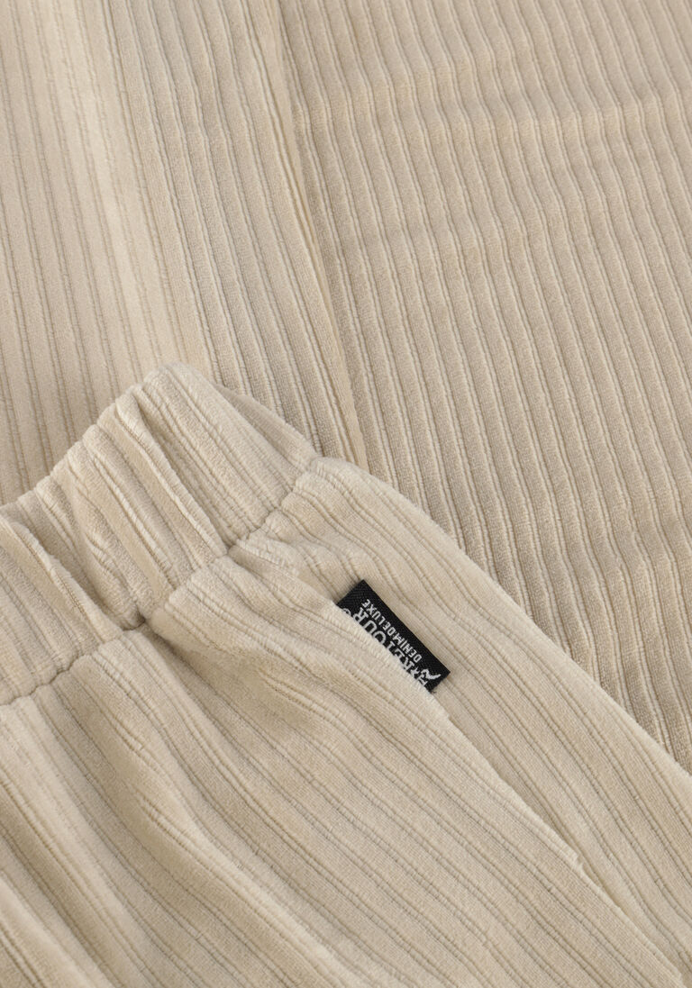 RETOUR beige retour flared broek stacy