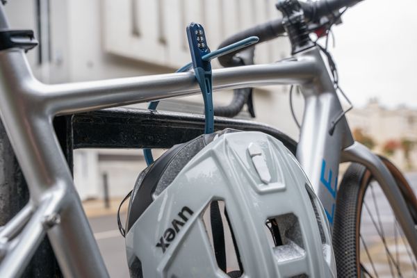 Z LOK COMBO V2 Zip Schloss  Blue  45cm, inkl. Halterung