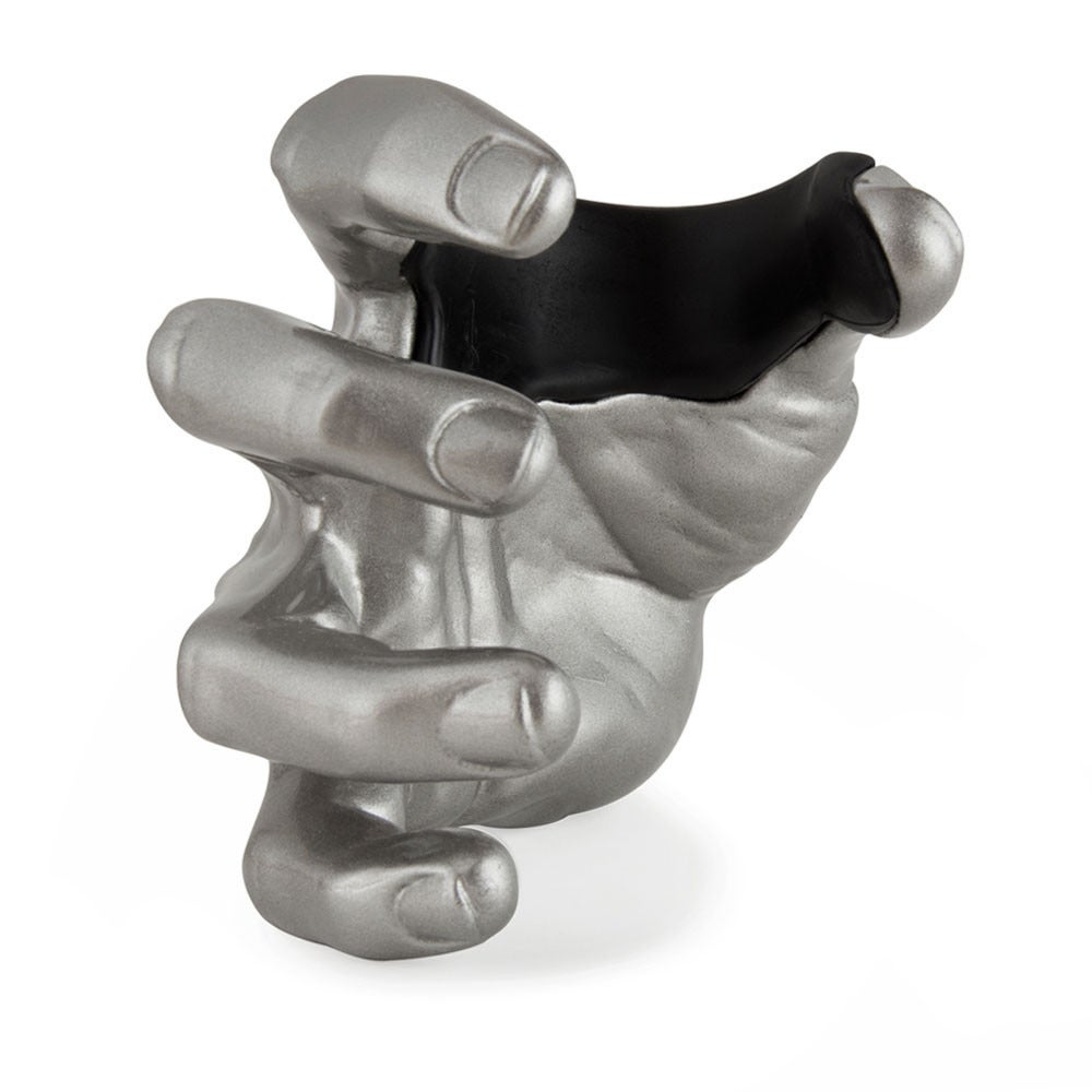 GuitarGrip Male Hand Silver Right gitaarhanger