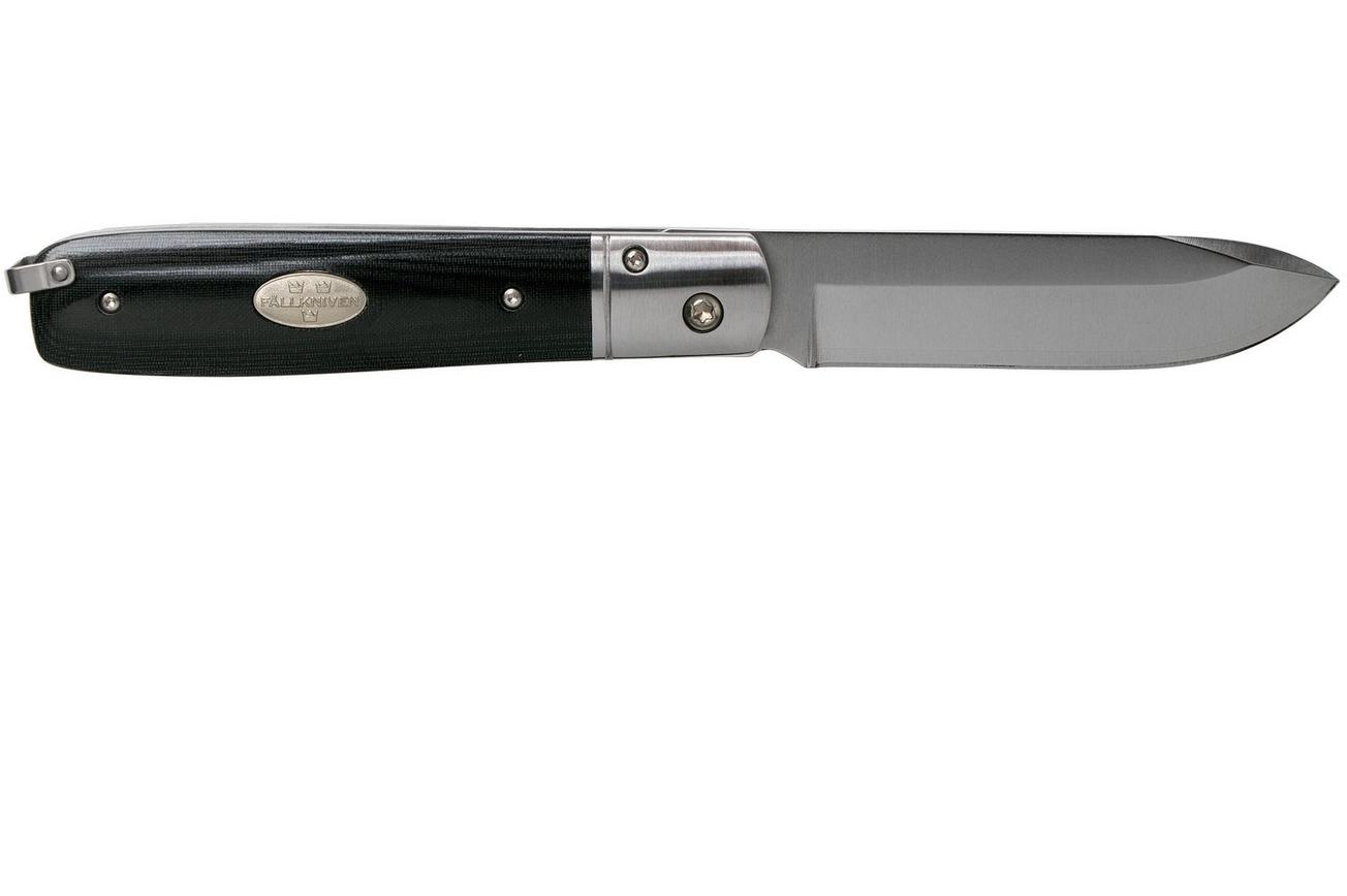Fallkniven GP Gentleman's Pocket knife, black micarta