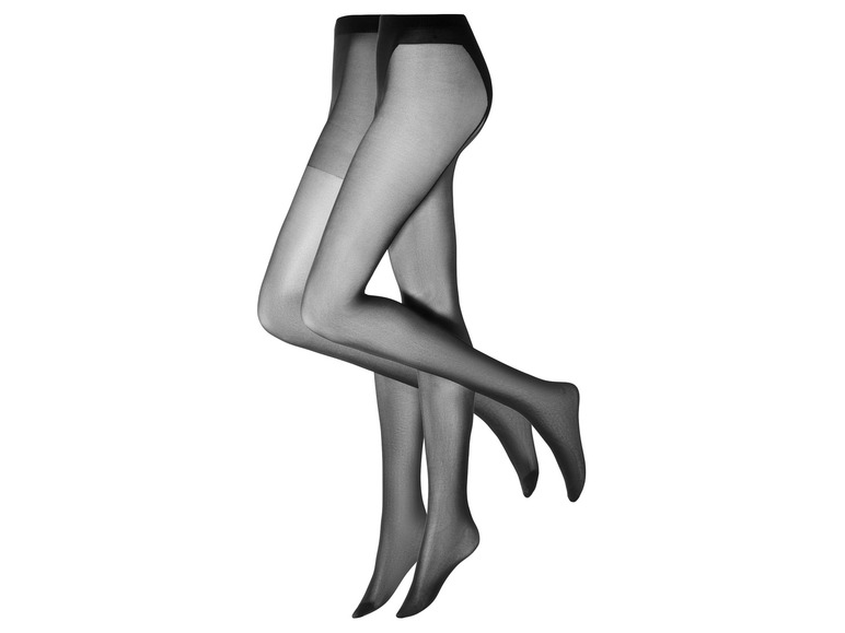 2 paar dames panty's 40 DEN