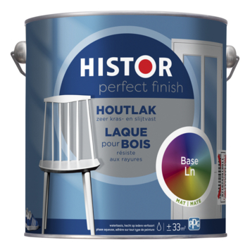 Histor Perfect finish houtlak mat 2,5 liter
