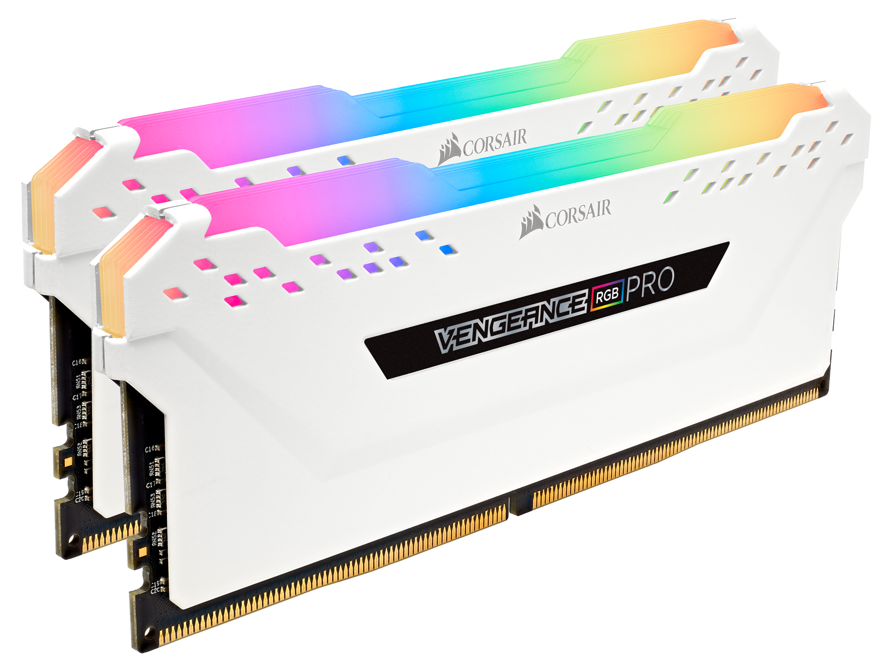 Corsair Vengeance RGB PRO 16 Go 3200 MHz CAS 16 - Blanc