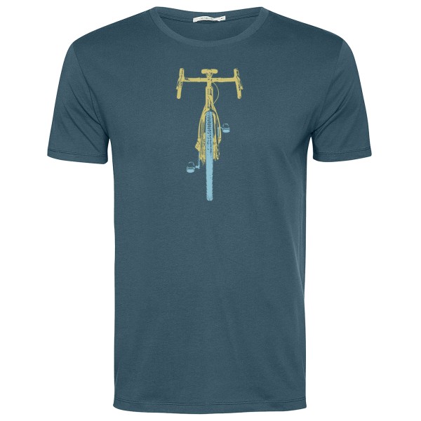GreenBomb - Bike Front Stamp Guide T-Shirt - T-shirt