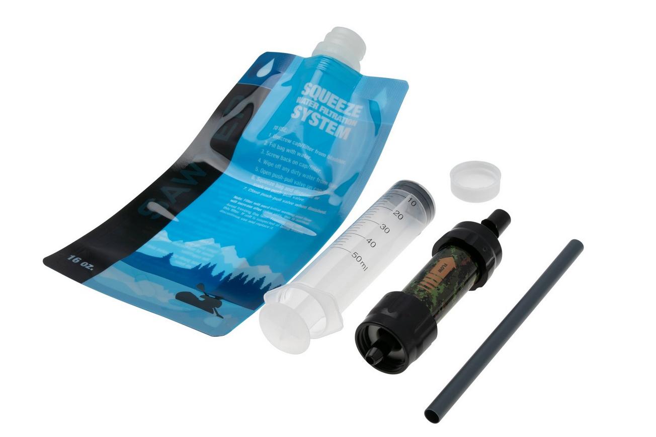 Sawyer Mini SP107 Camo, waterfilter
