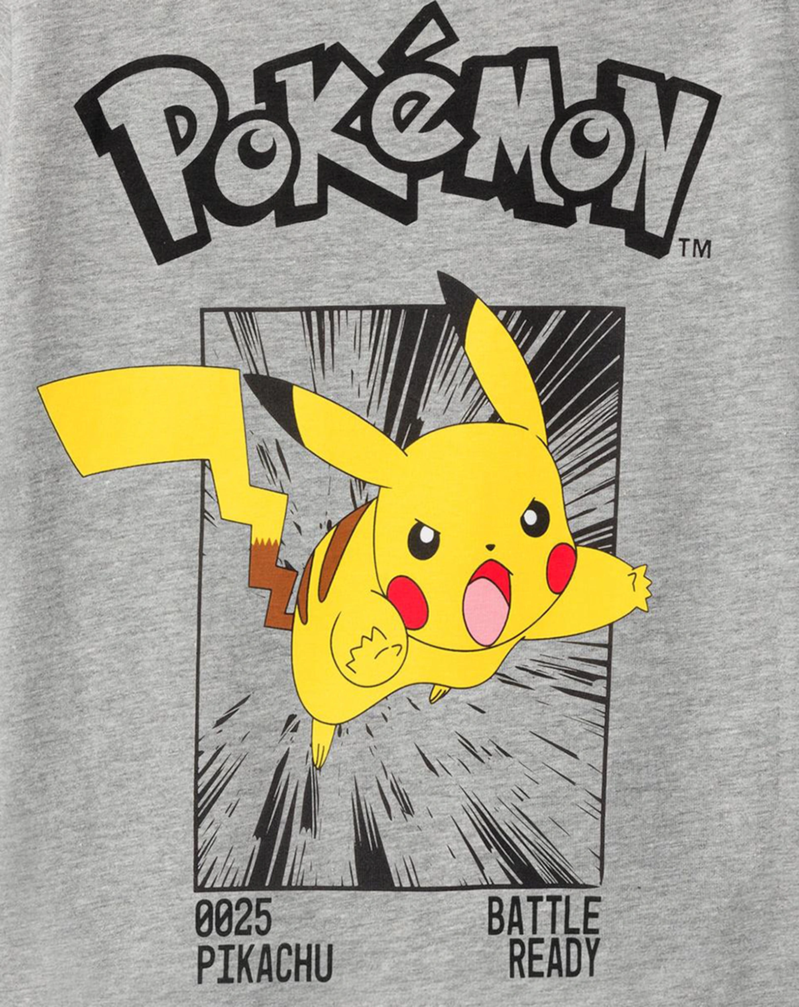 T-Shirt NKMNOISI POKEMON in grey melange