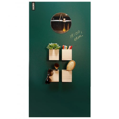 Magneetbord mat - krijtbord mosgroen 60x150 cm