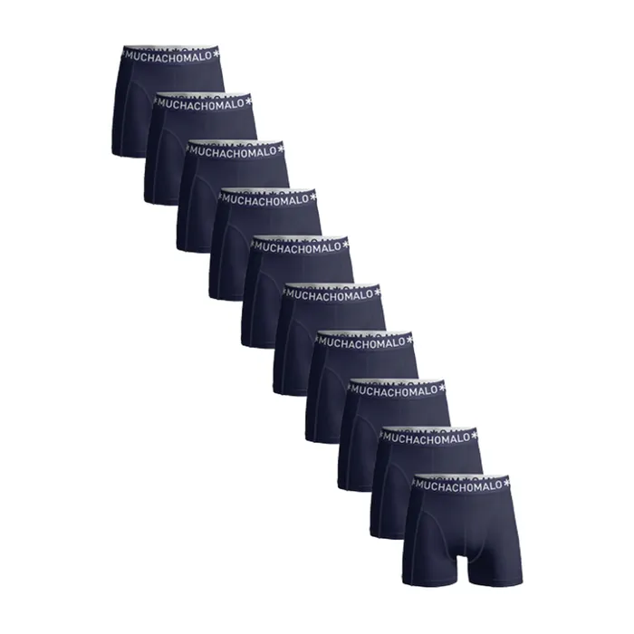 Muchachomalo Solid Boxers Heren (10-pack)