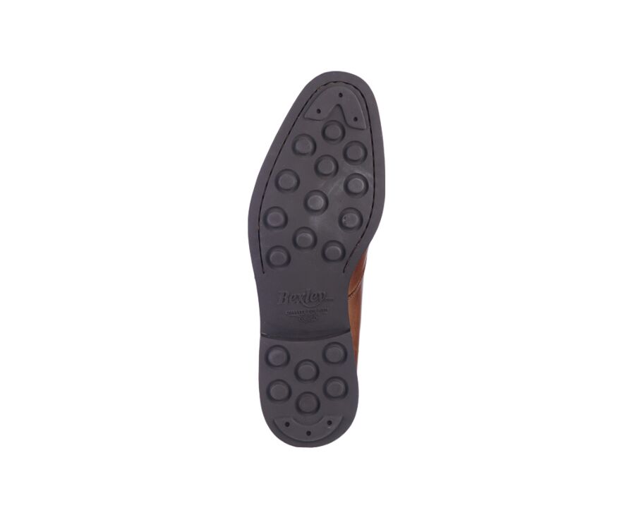 Low boots homme Cognac patiné - WALTON II GOMME CITY