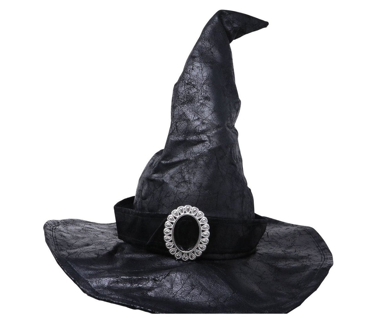 Halloween Heksenhoed Zwarte Gesp