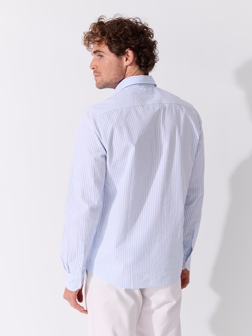 Federico skjorte Powder Blue