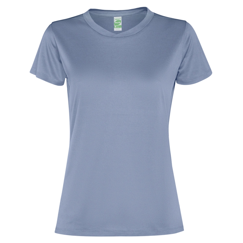 Roly R0305 - SLAM WOMAN T-shirt Technique à Manches Courtes pour Femme en Polyester Recyclé