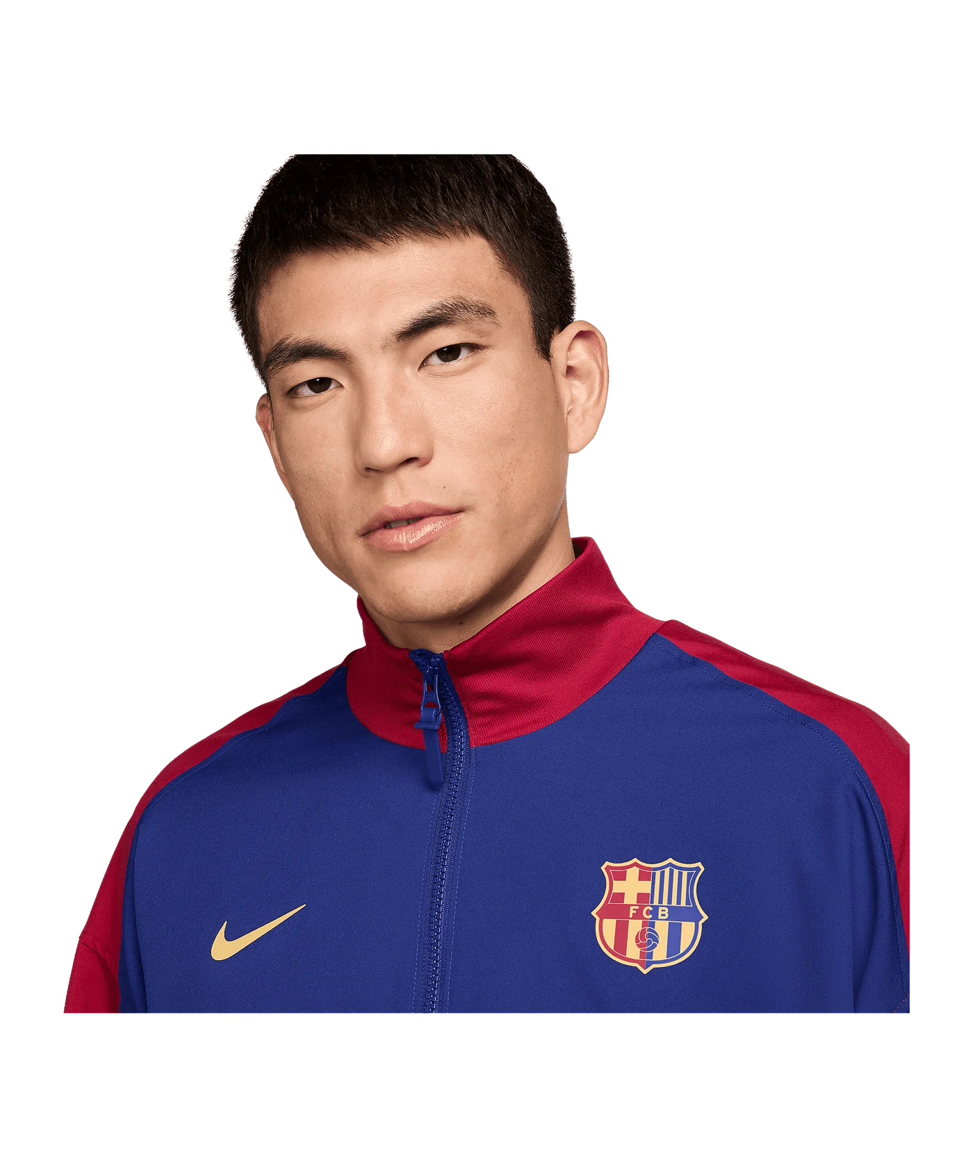 Nike FC Barcelona Anthem Jacke Blau F455