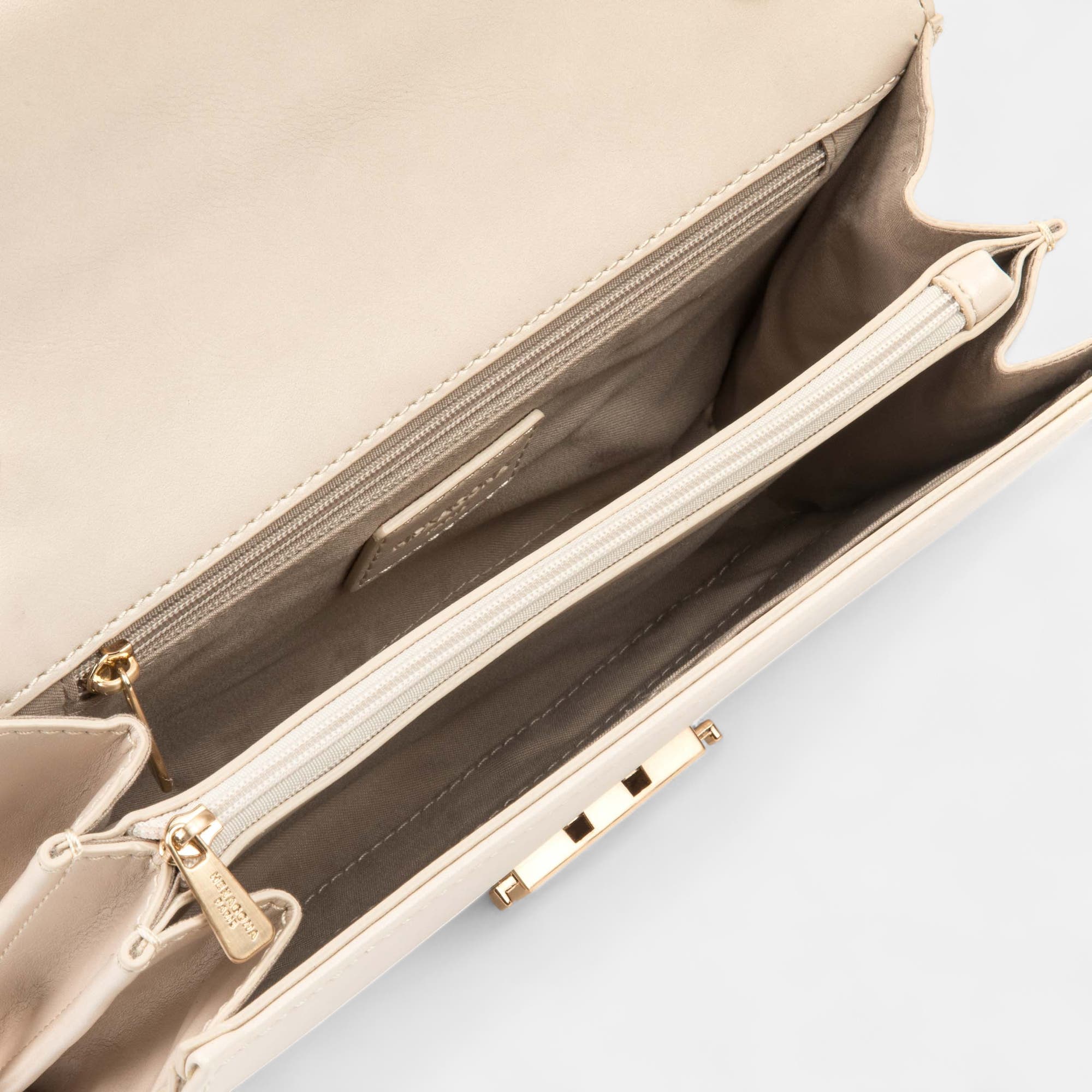 Sac bandoulière beige
