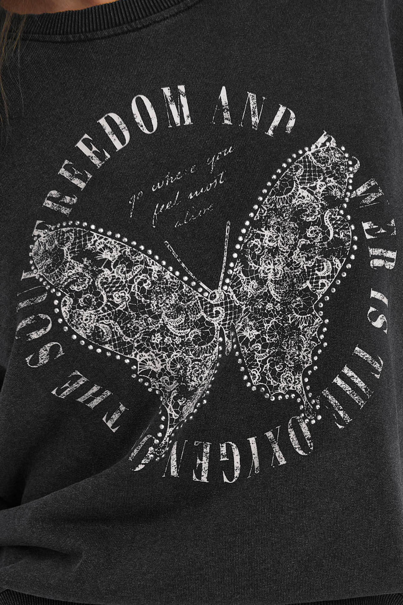 Moletom estampado