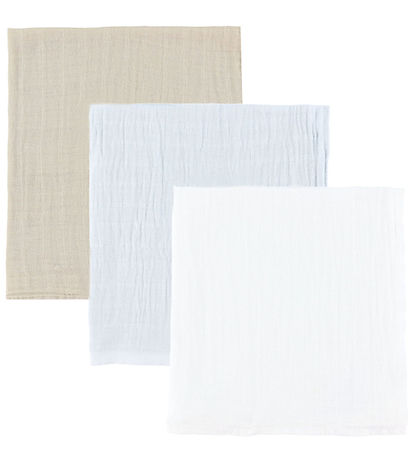 Pippe Spucktücher - 3er-Pack - 65x65 cm - Metall Minze