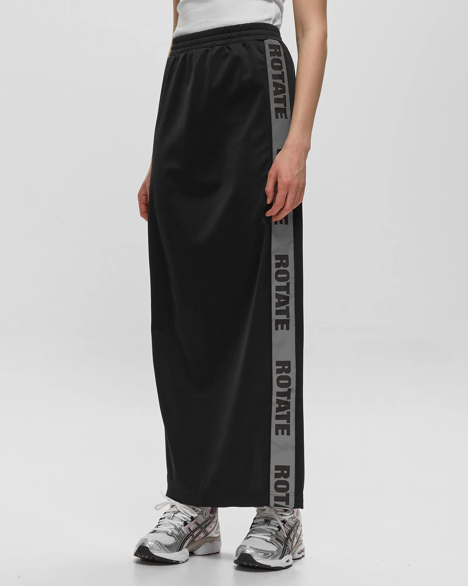 ROTATE Birger Christensen Maxi Straight Slit Skirt