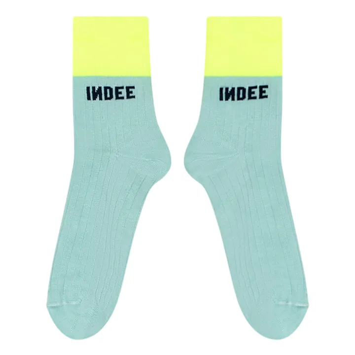 Indee Chaussettes Portorico | Vert d'eau