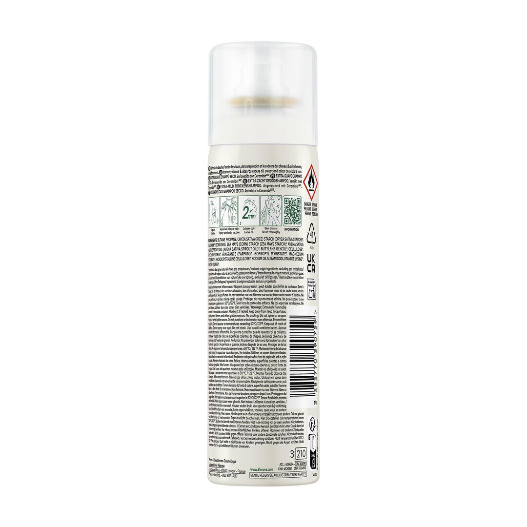KLORANE  Champô Seco Aveia e Ceramidas - 150ml