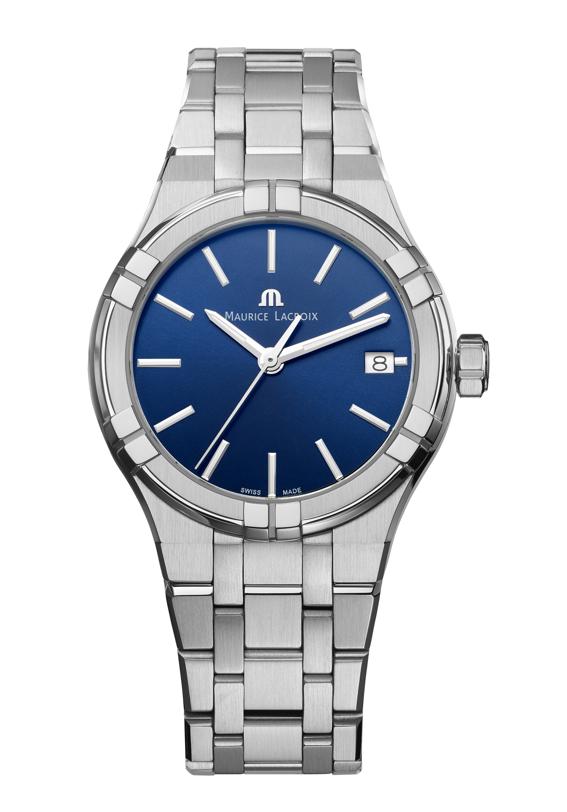 Maurice Lacroix Aikon Damenuhr Blau AI1106-SS002-430-1