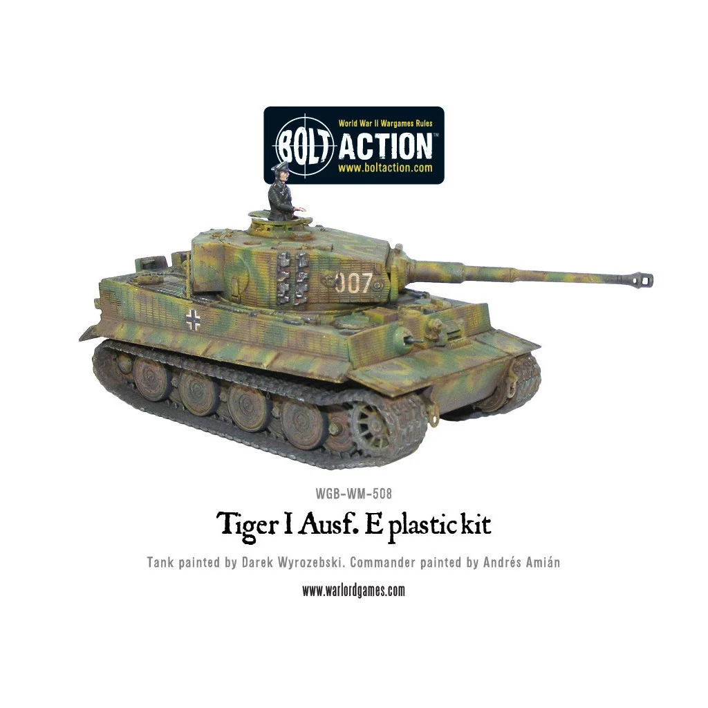 Bolt Action - German Tiger I Ausf. E Heavy Tank (Plastic Box)