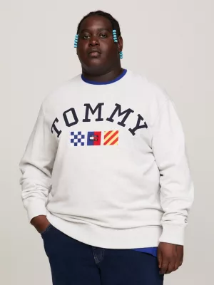 Moletom Plus Archive Boxy Fit com Logo