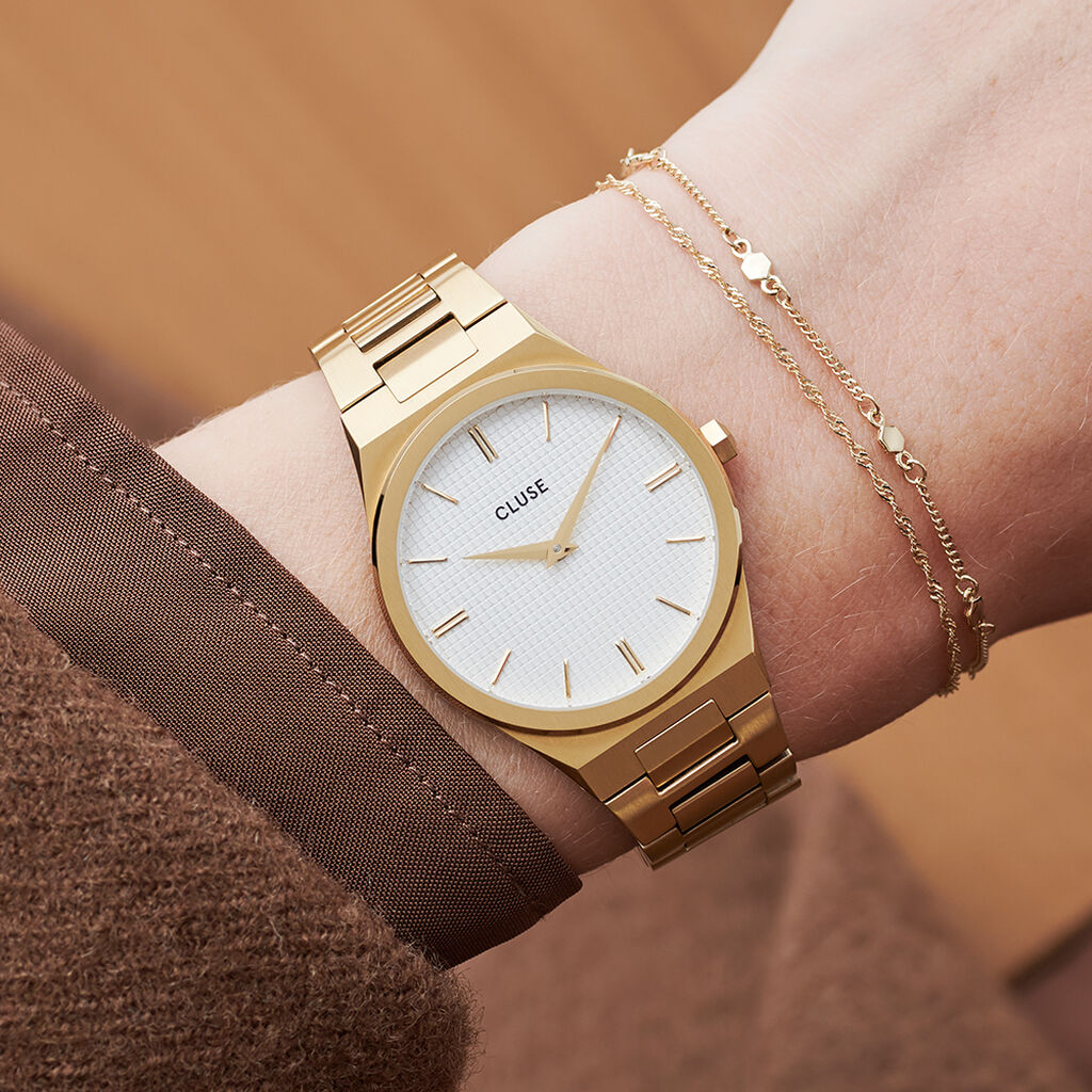 Montre Cluse Vigoureux Blanc
