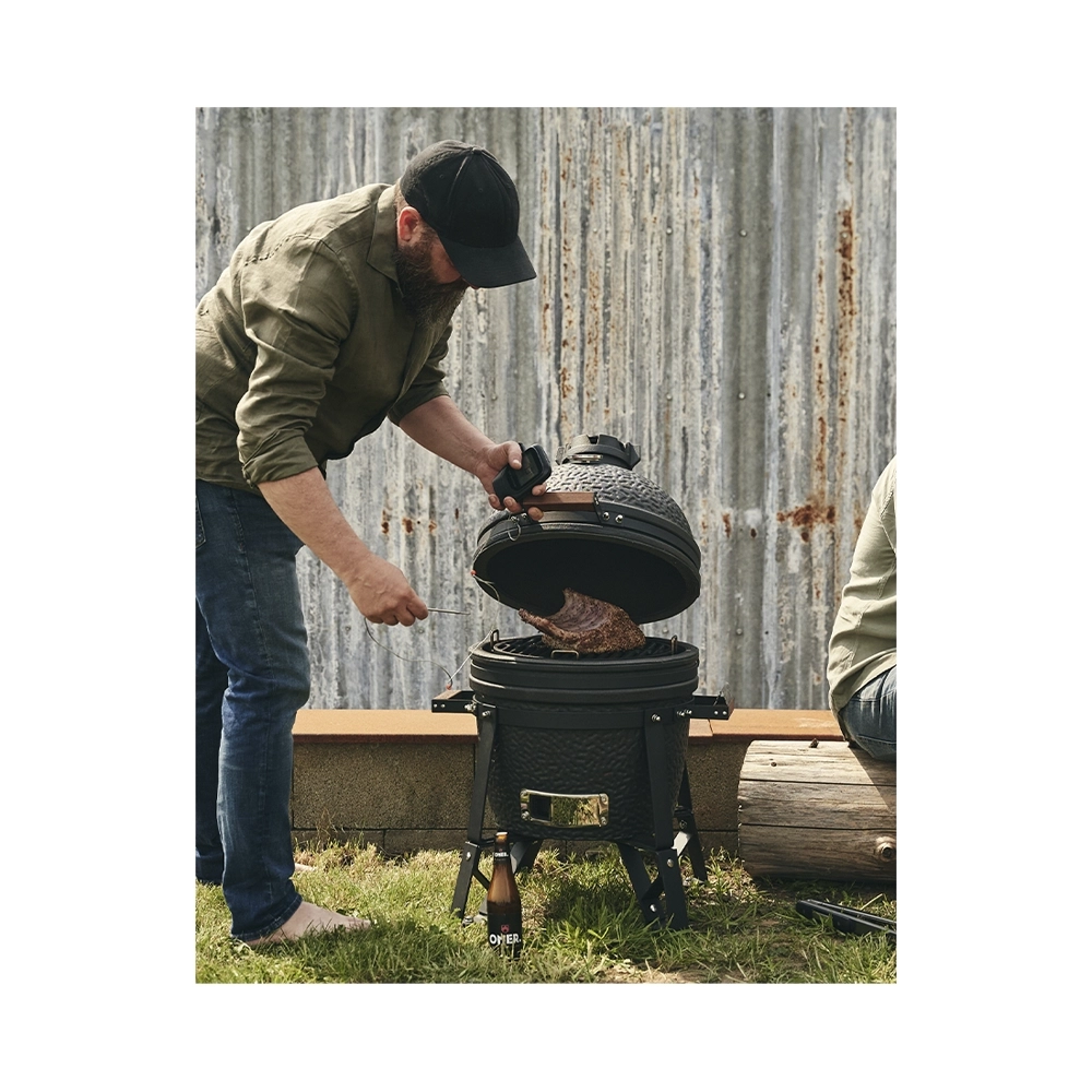 THE BASTARD Kamadogrill Urban Compact schwarz matt