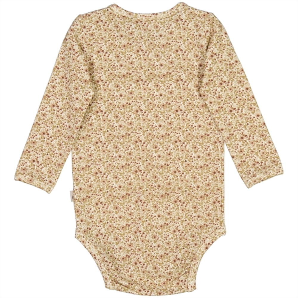 Eggshell Flowers Liv Body - Wheat → Luksusbaby.dk