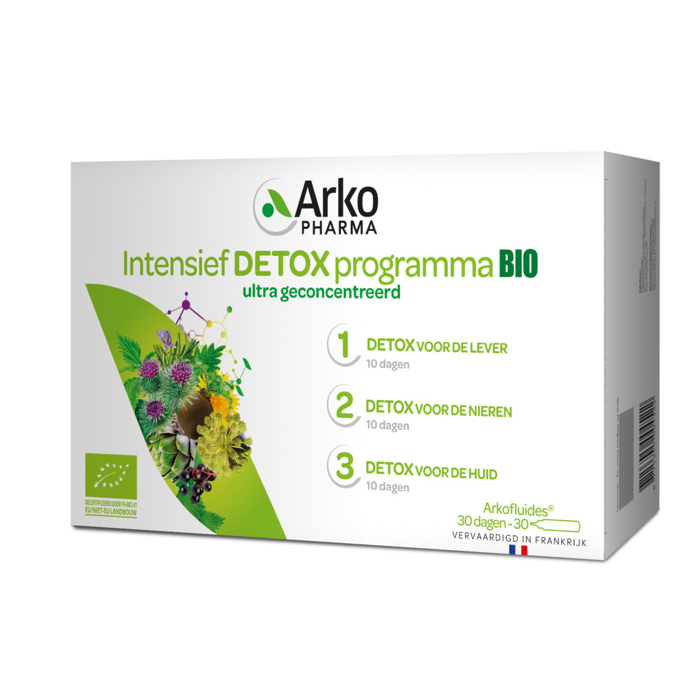 Arkopharma Bio Drinkampullen Detox 3in130 ampullen