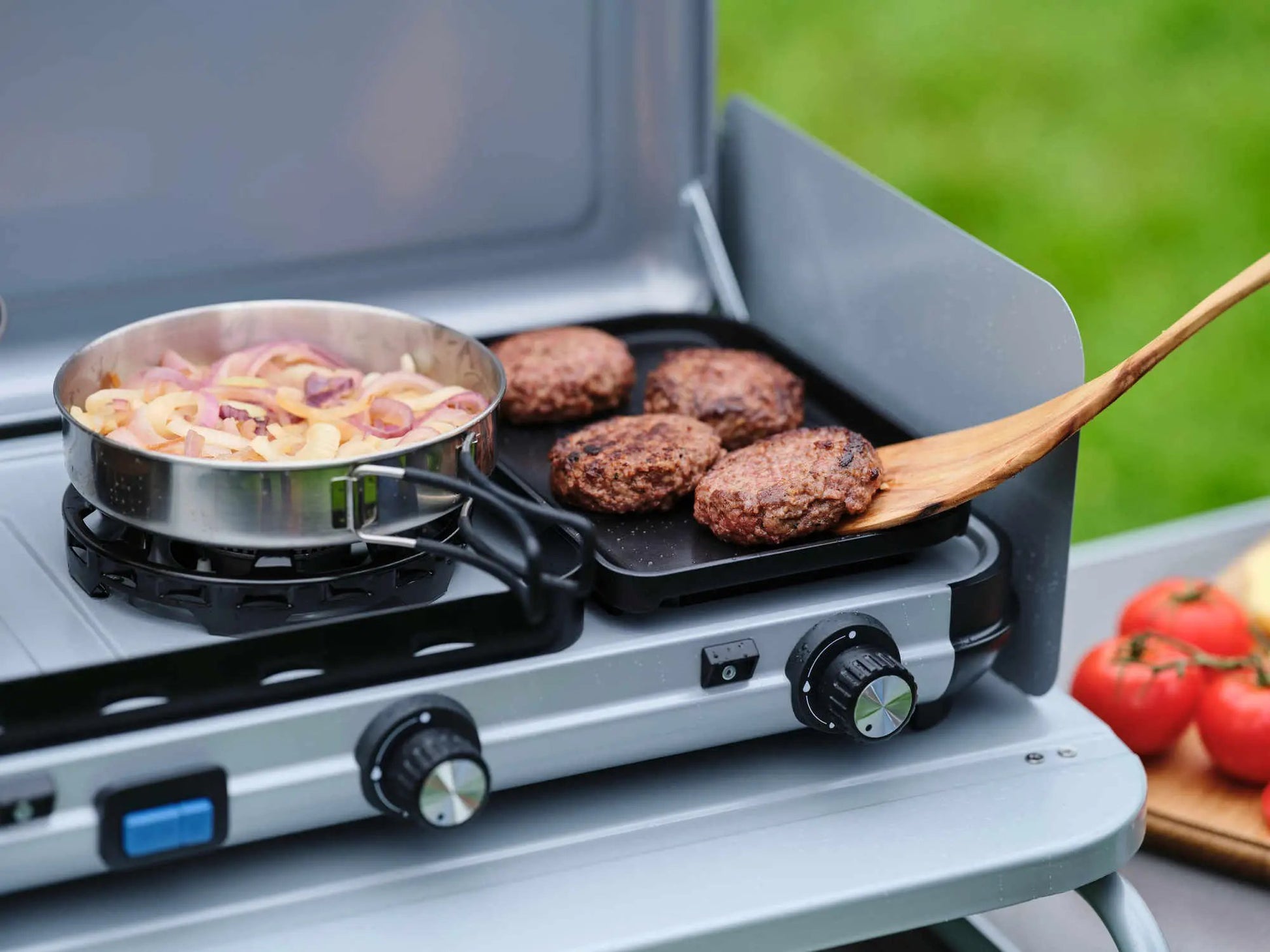 Camping-Geschirrset aus Edelstahl, 5-teilig