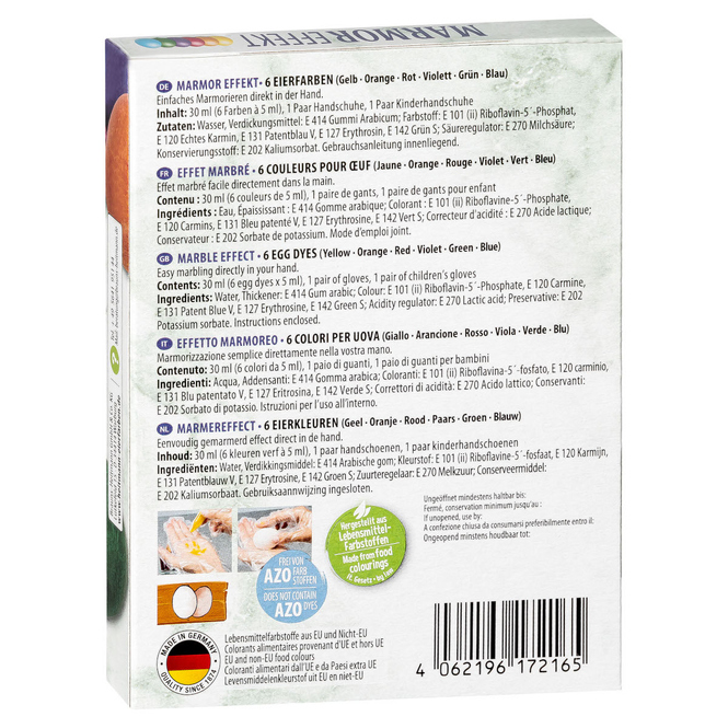 Eierfarben - Marmor Effekt - Edel und einfach