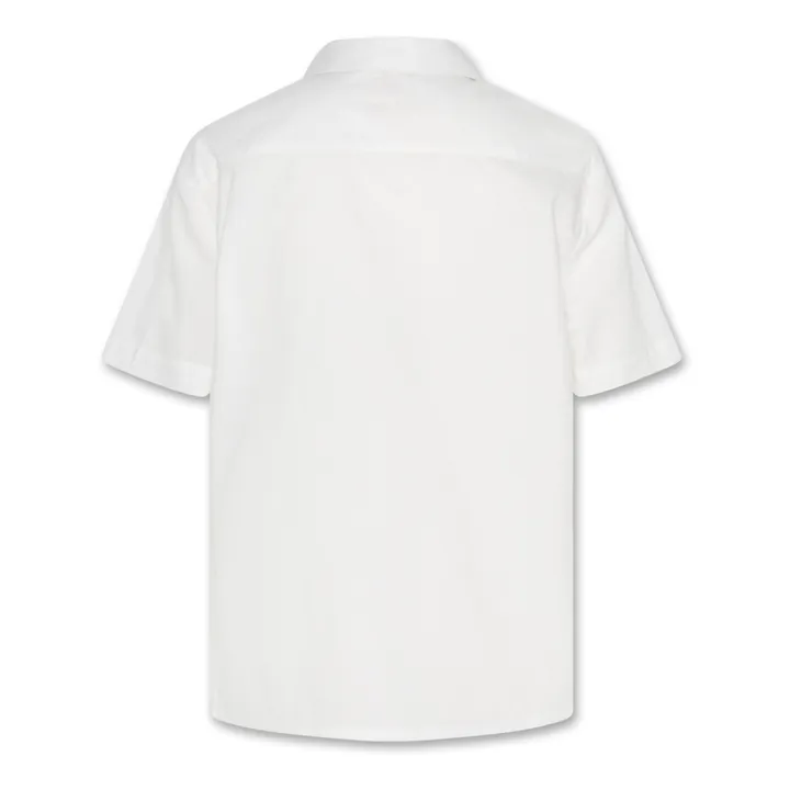 AO76 Chemise Hawaii Fischerman | Blanc