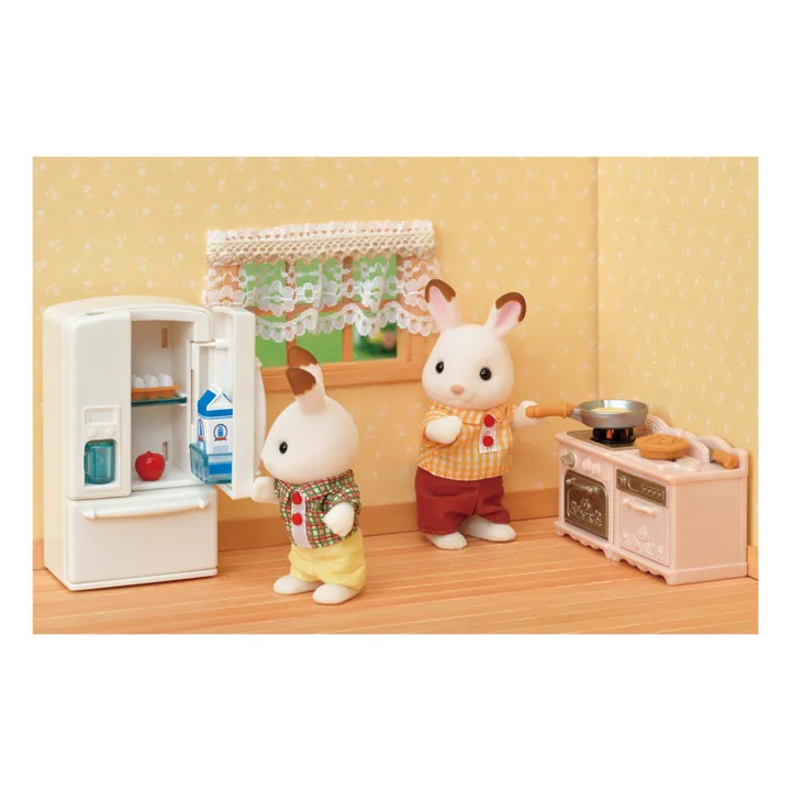 Sylvanian Families Le set d'ameublement cosy cottage et maman