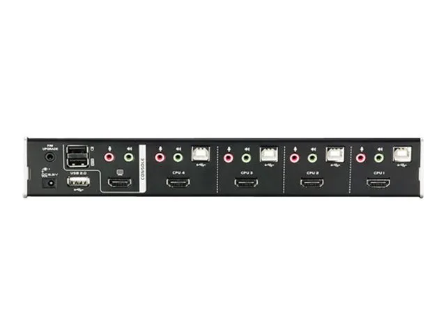ATEN CubiQ CS1794 USB 2.0 HDMI KVMP Switch - KVM / audio-switch - 4 x KVM / audio - 1 lokalbruger - desktop