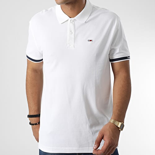 Polo Manches Courtes Classic Essential 5751 Blanc