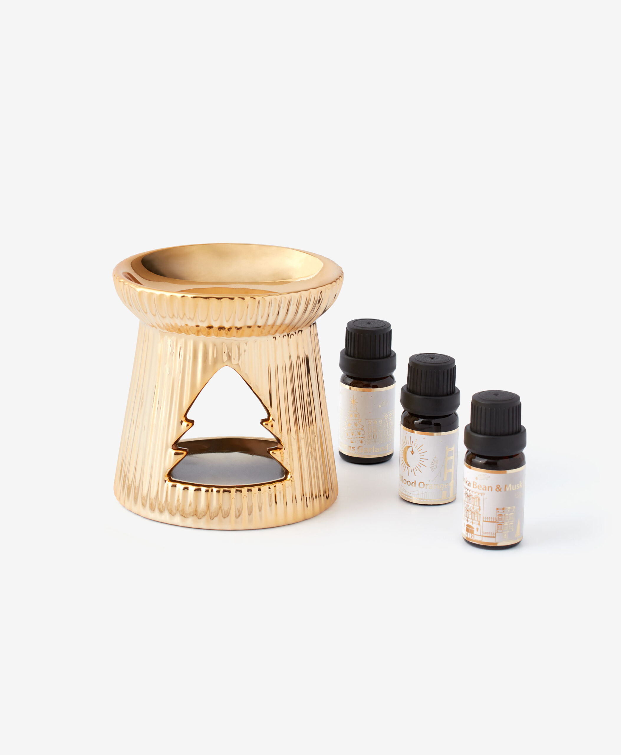 Geschenk-Set: Aromaöle und Räucherstäbchen