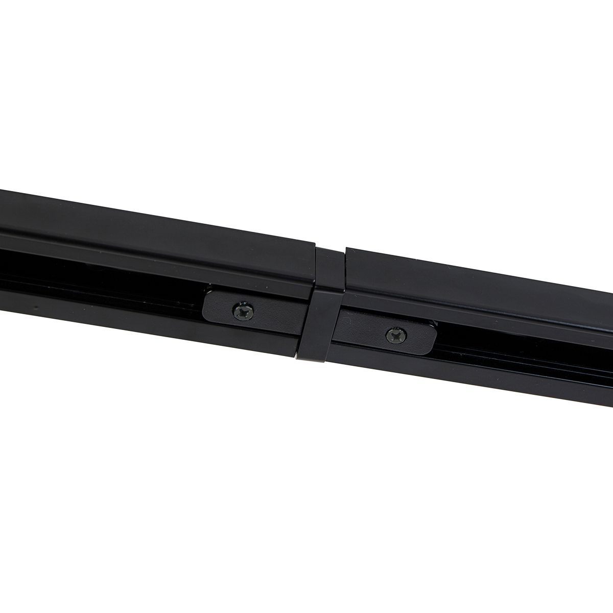 Modern railsysteem met 6 spots zwart 1-fase 286cm - Iconic Jeana