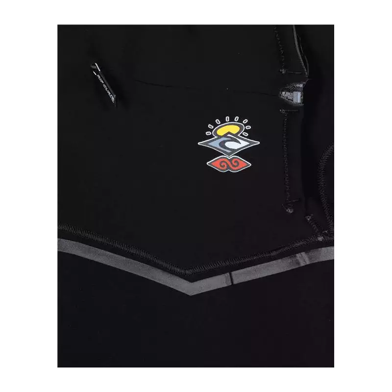 Combinaison intégrale junior RIPCURL Boys Flashbomb 4/3 C/Zip Searc Black 6