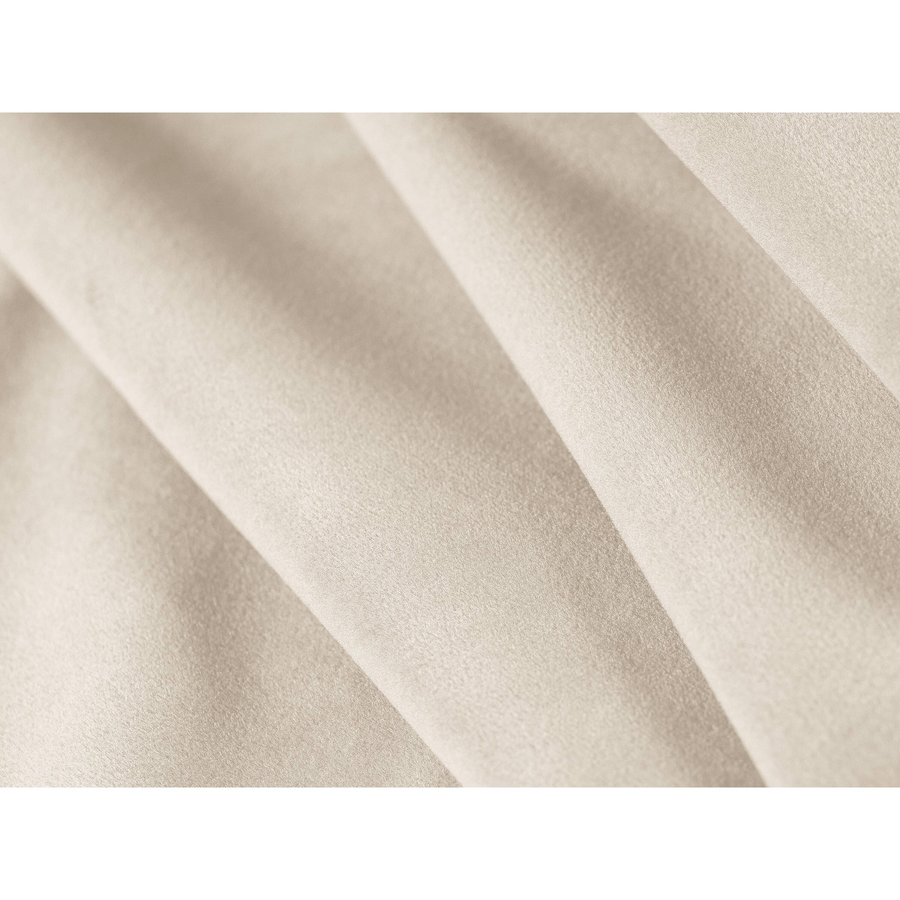 Micadoni Bedframe Miley met Opbergruimte - 180 x 200 cm - Fluweel - CrÃ¨me