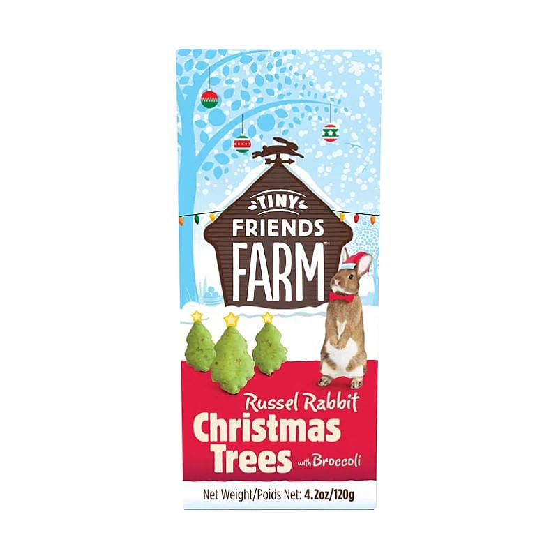 Tiny Friends Farm Russel Christmas Trees Knaagdier 120 gram Broccoli | 20256.1