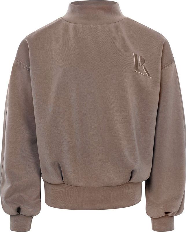 Looxs Revolution 2431-5307 Truien & Vesten Meisjes - Sweater - Hoodie - Vest- Taupe